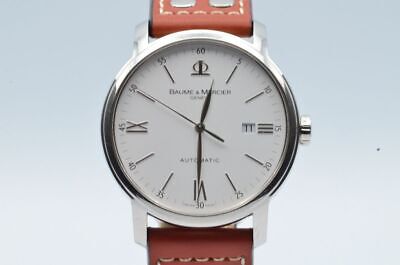BAUME MERCIER CLASSIMA GMT AUTOMATIK HERREN UHR 65434 41MM STAHL TOP ZUSTAND Uhrenatelier Halle