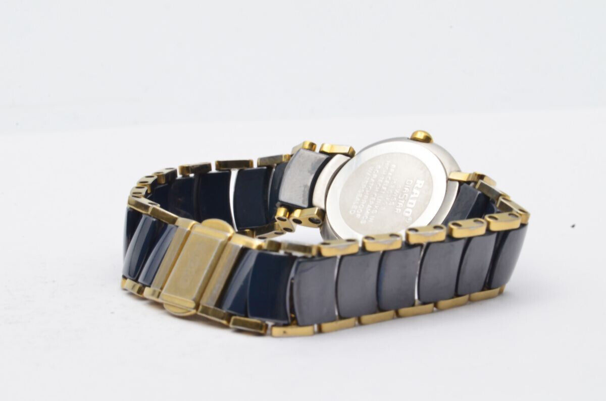 RADO DIASTAR DAMEN TITAN GOLD ARMBAND 153.0319.3N 3 25MM VINTAGE SCHON RAR 2 Uhrenatelier Halle