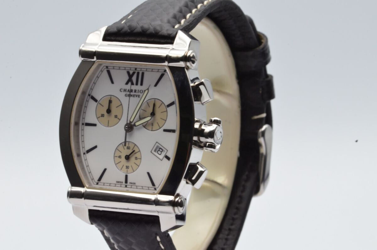 PHILIPPE CHARRIOL HERREN UHR COLUMBUS CHRONO QUARZ HERREN UHR TOP ZUSTAND Uhrenatelier Halle