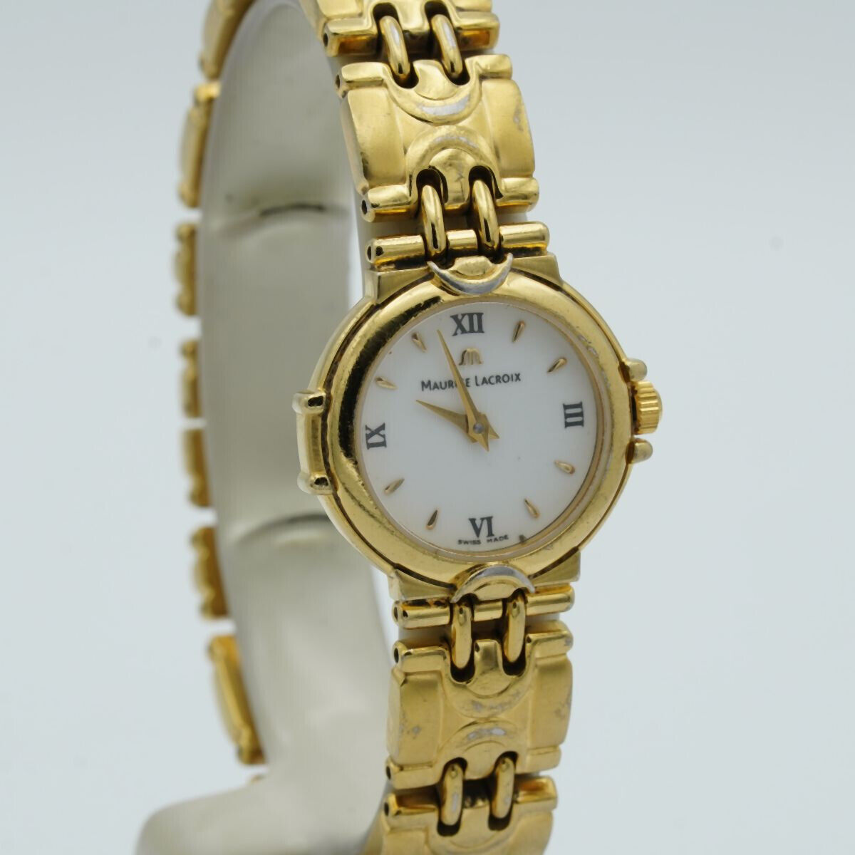 MAURICE LACROIX 59725 DAMEN ARMBANDUHR QUARZ DAMEN UHR STAHL BAND ML068 Uhrenatelier Halle