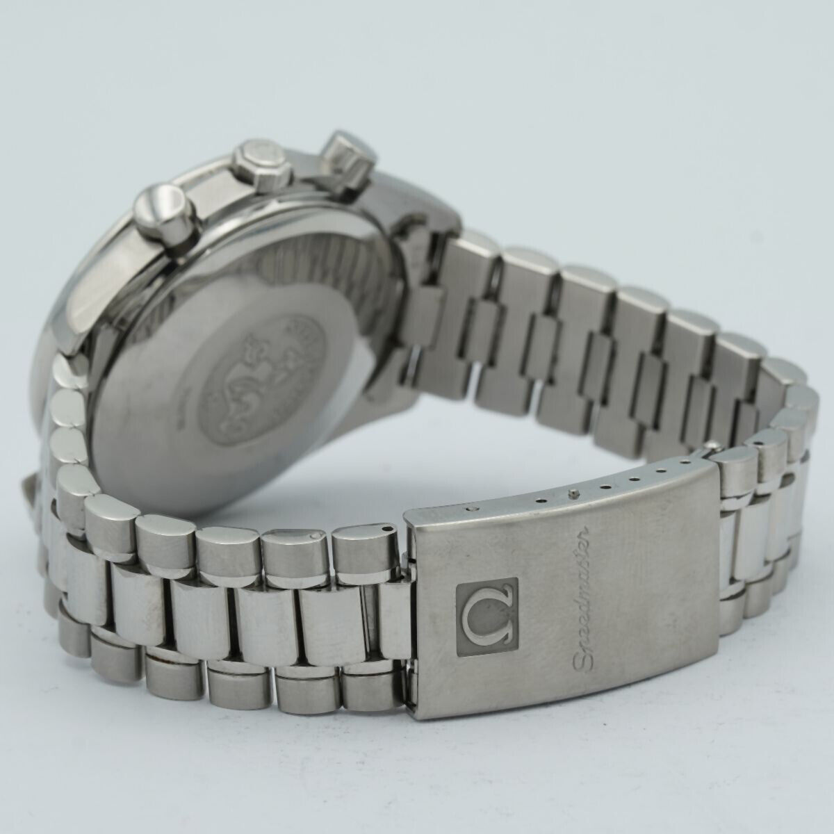 OMEGA SPEEDMASTER HERREN UHR 3511.50 STAHL AUTOMATIK SCHO OM063 WEISS Uhrenatelier Halle