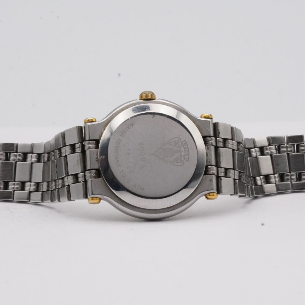 GUCCI DAMEN UHR 9000L QUARZ MIT STAHL BAND VINTAGE RAR ARMBANDUHR VINTAGE  RAR 4 | Uhrenatelier Halle