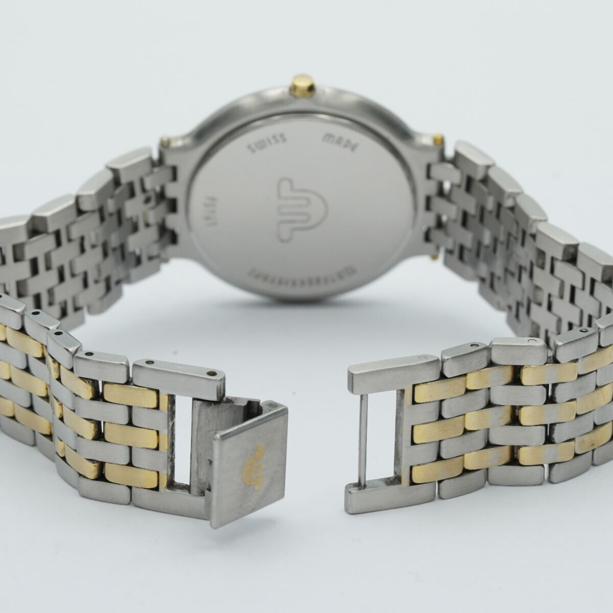 MAURICE LACROIX VINTAGE DAMEN UHR STAHL 34MM 95961 QUARZ 