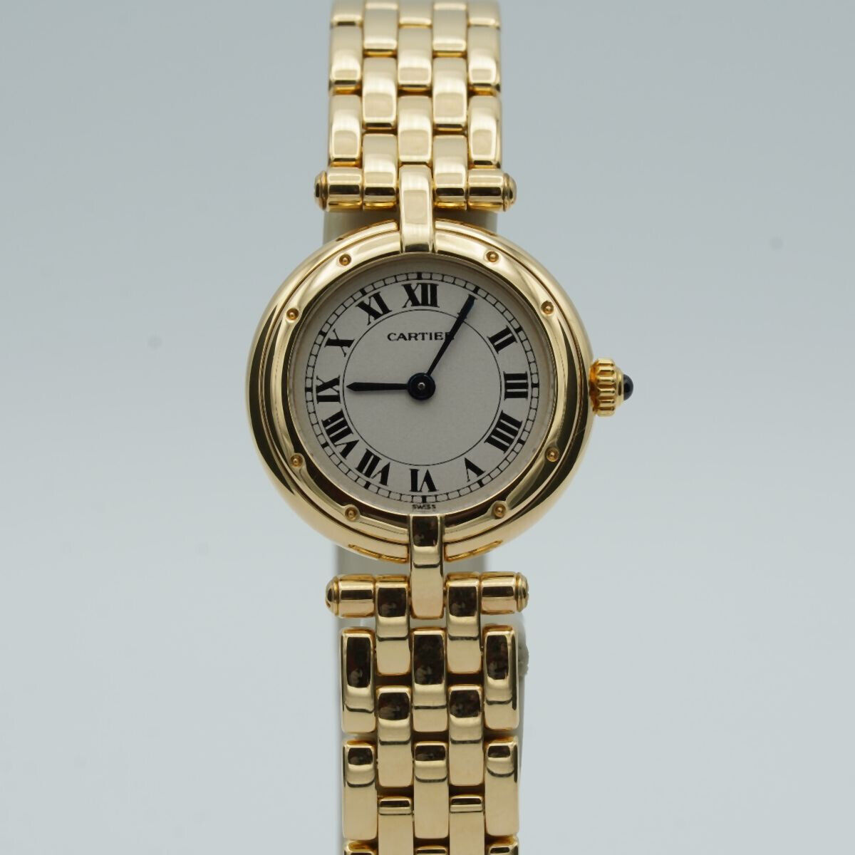 CARTIER PANTHERE RONDE 866920 18K 750 GOLD VINTAGE ARMBANDUHR CA. 65 GRAMM 2 Uhrenatelier Halle
