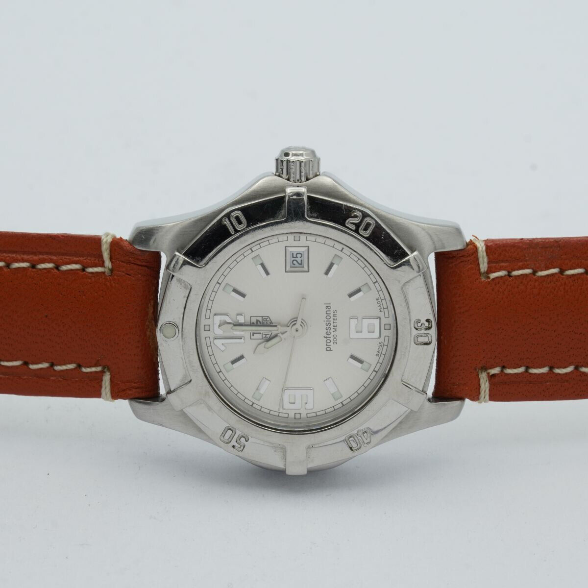 TAG HEUER PROFESSIONAL 2000 DAMEN UHR WK1311 VINTAGE QUARZ 25MM ARMBANDUHR TH097 Uhrenatelier Halle