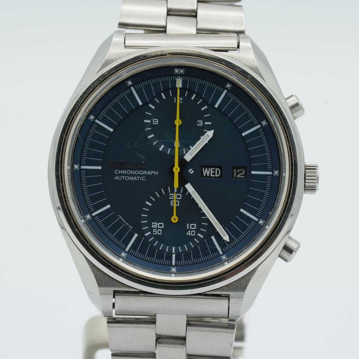 SEIKO JUMBO AUTOMATIK CHRONO HERREN UHR 42MM 6138 3002 SCHON S053 Uhrenatelier Halle