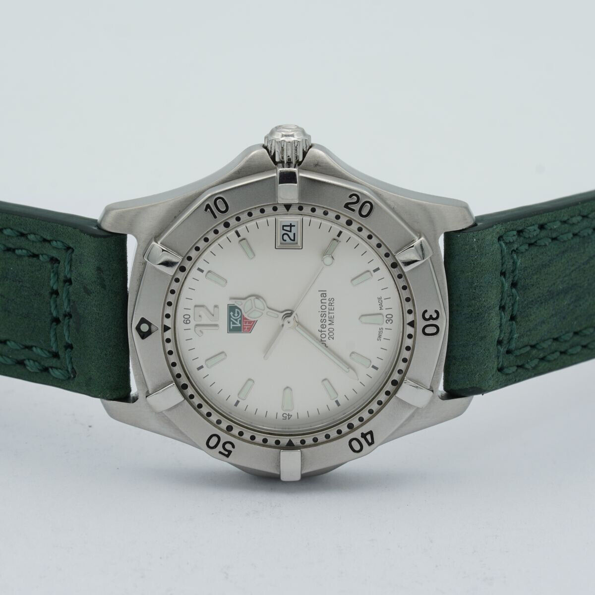 TAG HEUER PROFESSIONAL 2000 HERREN UHR 38MM WK1112 VINTAGE QUARZ VINTAGE Uhrenatelier Halle