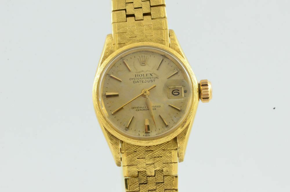 rolex 18k oyster perpetual datejust